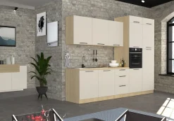 KOCHSTATION Aufsatzschrank »Luna, Hängeschrank, Küchenhängeschrank, Made in Italy« B/T/H: 60×60×20 cm, zusätzlicher Stauraum über der Arbeitsfläche
