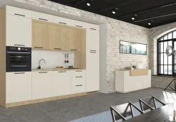KOCHSTATION Aufsatzschrank »Luna, Hängeschrank, Küchenhängeschrank, Made in Italy« B/T/H: 60×60×20 cm, zusätzlicher Stauraum über der Arbeitsfläche