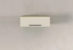 KOCHSTATION Aufsatzschrank »Luna, Hängeschrank, Küchenhängeschrank, Made in Italy« B/T/H: 60×60×20 cm, zusätzlicher Stauraum über der Arbeitsfläche