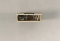 KOCHSTATION Aufsatzschrank »Luna, Hängeschrank, Küchenhängeschrank, Made in Italy« B/T/H: 60×60×20 cm, zusätzlicher Stauraum über der Arbeitsfläche