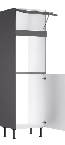 KOCHSTATION Backofen/Kühlumbauschrank »KS-Bern2« B 60 cm, H 211,8 cm, 1 Klappe, 1 Tür (H 89,2 cm), 1 feste Blende