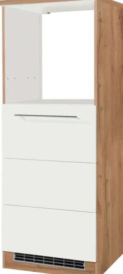 KOCHSTATION Backofen/Kühlumbauschrank »KS-Wien« Breite 60 cm, Höhe 165 cm, Türanschlag wechselbar