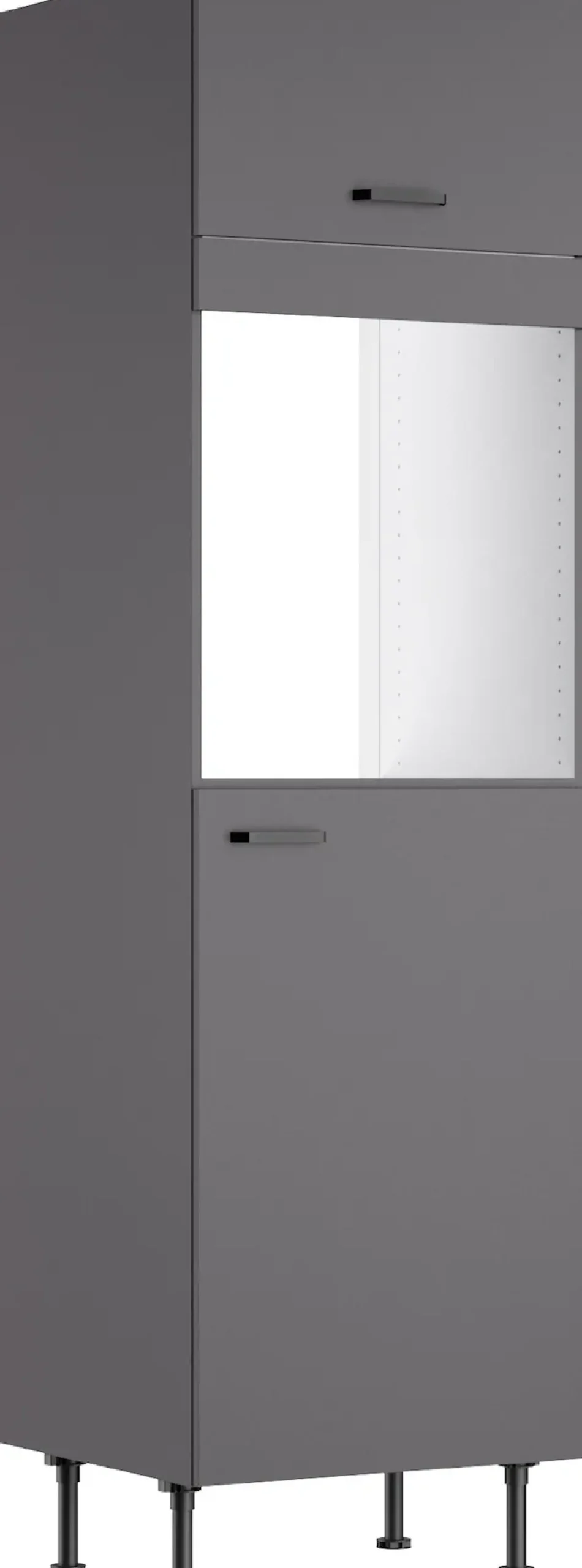 KOCHSTATION Backofen/Kühlumbauschrank »KS-Paula« 60 cm breit, 211 cm hoch, mit 1 Klappe, 1 Tür