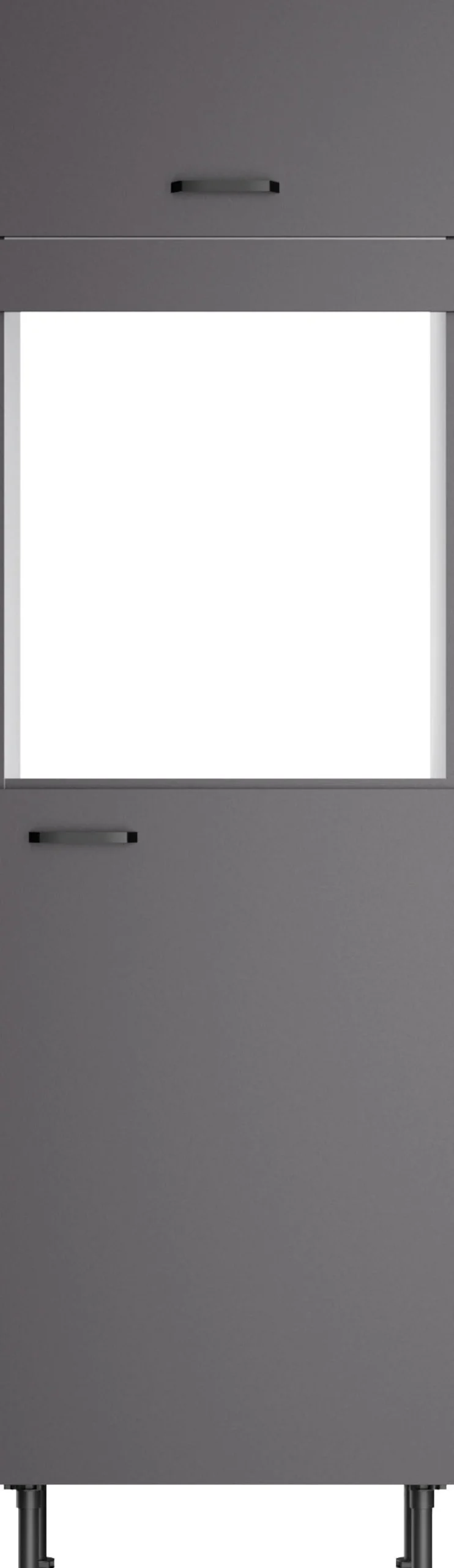 KOCHSTATION Backofen/Kühlumbauschrank »KS-Paula« 60 cm breit, 211 cm hoch, mit 1 Klappe, 1 Tür