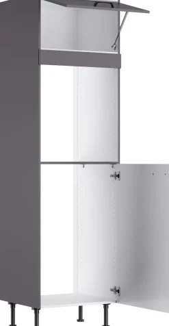 KOCHSTATION Backofen/Kühlumbauschrank »KS-Paula« 60 cm breit, 211 cm hoch, mit 1 Klappe, 1 Tür