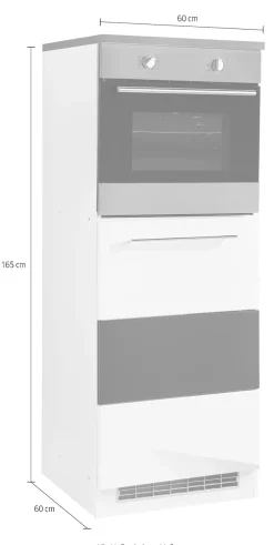 KOCHSTATION Backofen/Kühlumbauschrank »KS-Trient« 60 cm breit