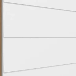 KOCHSTATION Backofenumbauschrank »KS-Luhe« 60 cm breit, hochwertige MDF-Fronten mit waagerechter Lisene