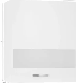 KOCHSTATION Glashängeschrank »KS-Cara« Breite 60 cm