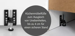 KOCHSTATION Herdumbauschrank »KS-Milan« Herdumbauschrank 60 cm, matte oder hochglänzende Fronten