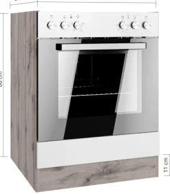 KOCHSTATION Herdumbauschrank »KS-Lana« Breite 60 cm
