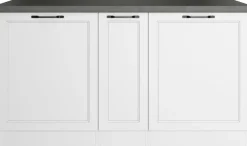 KOCHSTATION Kücheninsel »KS-Lani, Breite 153 cm, mit Flaschenregal« MDF-Fronten, Arbeitsplatte 38mm stark