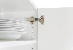 KOCHSTATION Kücheninsel »KS-Lucy« Breite 151 cm, Soft-Close, höhenverstellbare Füße, Metallgriffe