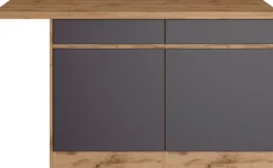 KOCHSTATION Kücheninsel »KS-Riesa« Breite 153 cm, Tiefe 100 cm, MDF-Fronten
