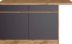 KOCHSTATION Kücheninsel »KS-Riesa« Breite 153 cm, Tiefe 100 cm, MDF-Fronten