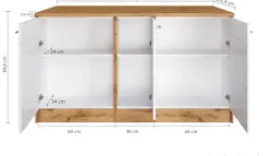 KOCHSTATION Kücheninsel »KS-Wien« Breite 153 cm, MDF-Fronten, Flaschenregal
