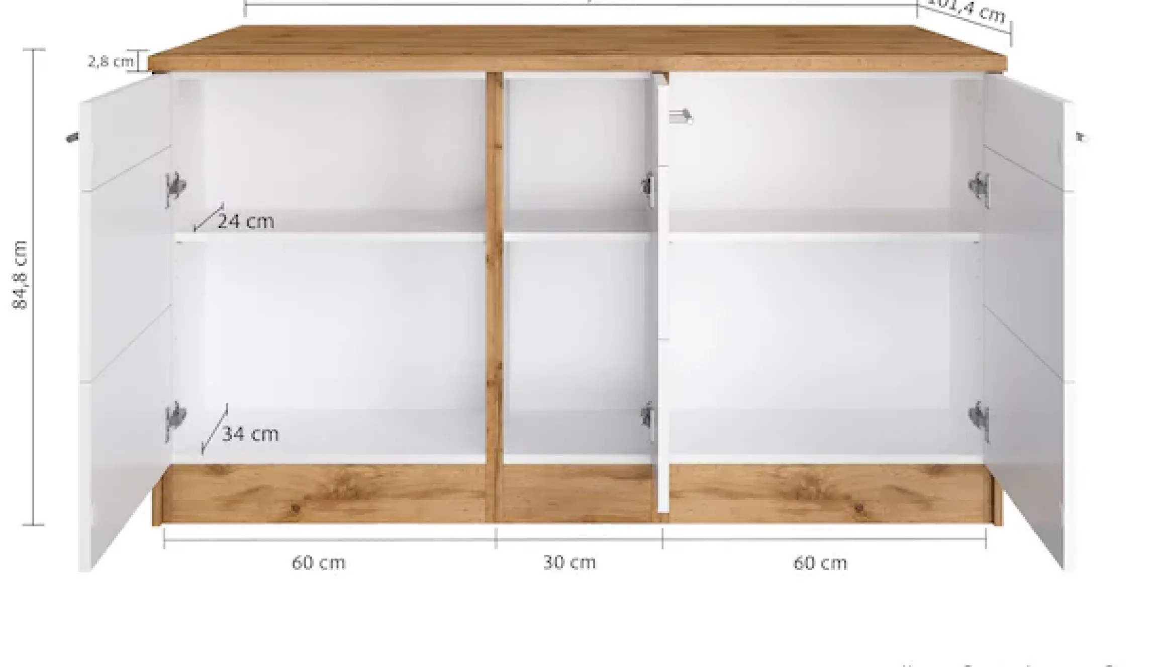 KOCHSTATION Kücheninsel »KS-Wien« Breite 153 cm, MDF-Fronten, Flaschenregal