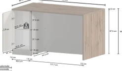KOCHSTATION Kücheninsel »Sole,Kochinsel,Küchenarbeitsblock,Inselküche,Arbeitsinsel« Breite 160 cm mit 2 Türen,4 Fächer, Arbeitsplatte, Aluminiumgriff