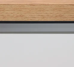 KOCHSTATION Kücheninsel »Sole,Kochinsel,Küchenarbeitsblock,Inselküche,Arbeitsinsel« Breite 160 cm mit 2 Türen,2 Schubkästen, Aluminiumgriff