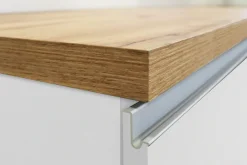 KOCHSTATION Kücheninsel »Sole,Kochinsel,Küchenarbeitsblock,Inselküche,Arbeitsinsel« Breite 160 cm mit 2 Türen,2 Schubkästen, Aluminiumgriff