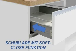 KOCHSTATION Kücheninsel »Sole,Kochinsel,Küchenarbeitsblock,Inselküche,Arbeitsinsel« Breite 160 cm mit 2 Türen,2 Schubkästen, Aluminiumgriff