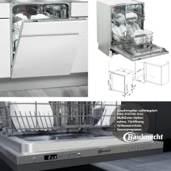 KOCHSTATION Küchenzeile »Betty« Breite 300 cm, mit E-Geräten von Bauknecht