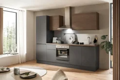 KOCHSTATION Küchenzeile »Cocco B/H/T 270x211x60 cm« Breite 270 cm, wahlweise mit E-Geräten und Induktion