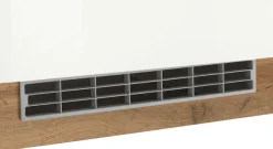 KOCHSTATION Küchenzeile »KS-Brindisi Breite 330 cm« wahlweise mit E-Geräten und Induktion, mit MDF-Fronten und Regal