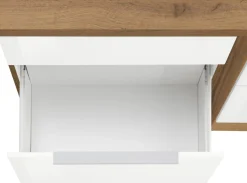 KOCHSTATION Küchenzeile »KS-Brindisi Breite 330 cm« wahlweise mit E-Geräten und Induktion, mit MDF-Fronten und Regal