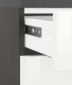 KOCHSTATION Küchenzeile »KS-Brindisi« Breite 220 cm, wahlweise mit E-Geräten, mit MDF-Fronten