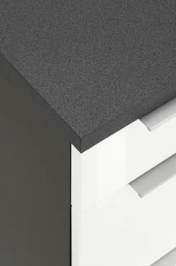 KOCHSTATION Küchenzeile »KS-Brindisi Breite 340 cm« wahlweise mit E-Geräten und Induktion, mit MDF-Fronten und Regal