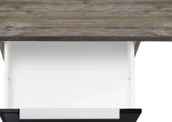 KOCHSTATION Küchenzeile »KS-Brindisi« Breite 210 cm, wahlweise mit E-Geräten, mit MDF-Fronten und Regal