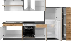 KOCHSTATION Küchenzeile »KS-Colmar« ohne E-Geräte, Breite 330 cm