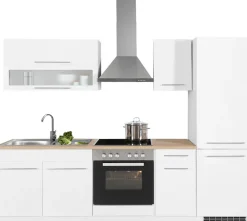 KOCHSTATION Küchenzeile »KS-Eton« ohne E-Geräte, Breite 270 cm