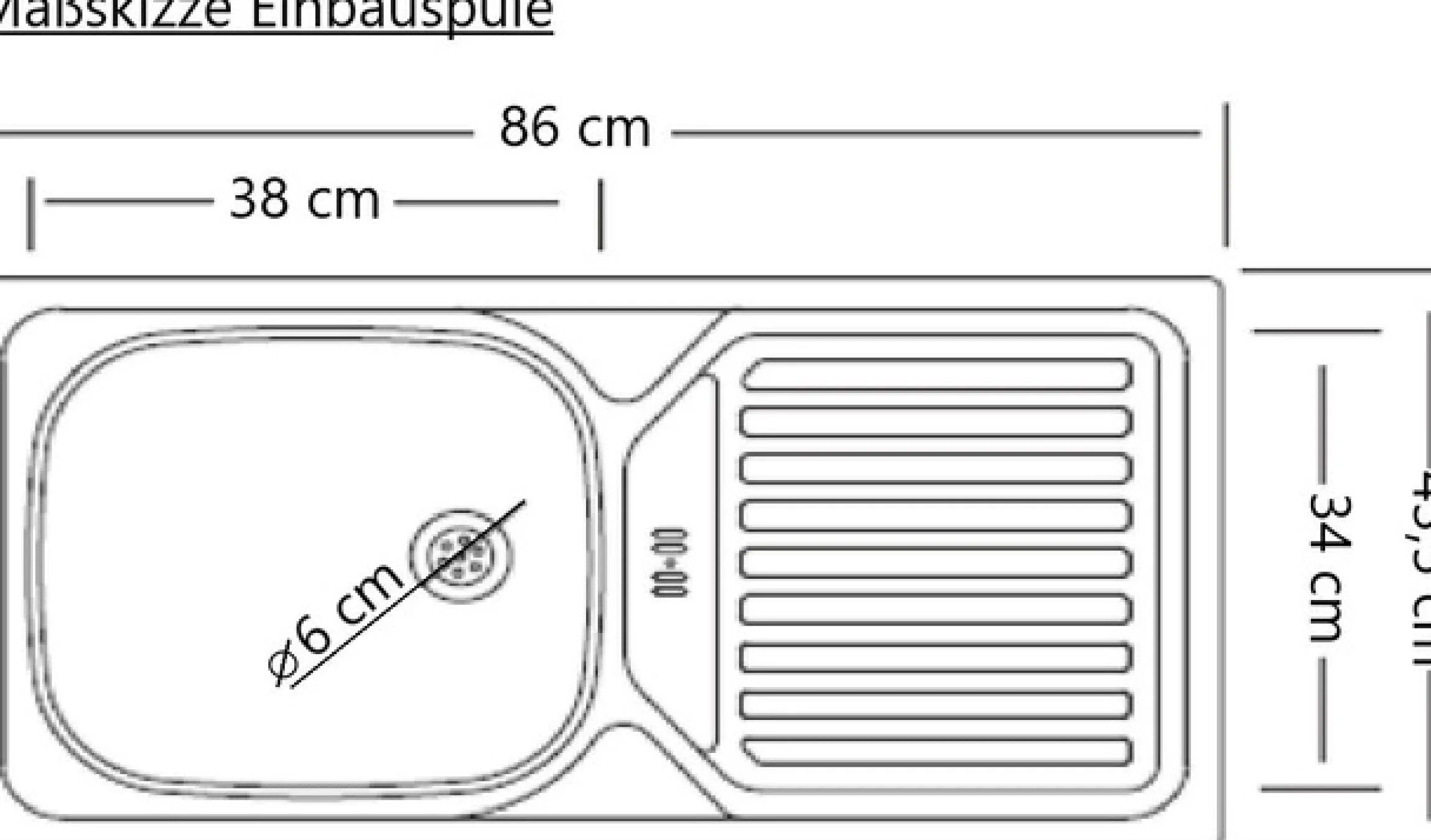 KOCHSTATION Küchenzeile »KS-Lagos« Breite 240 cm,wahlweise mit E-Geräten, Spüle in edelstahl oder schwarz