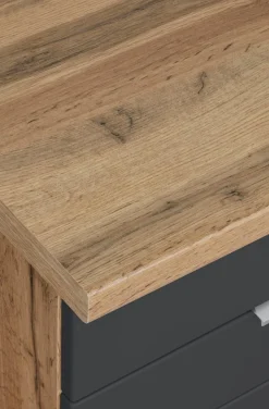 KOCHSTATION Küchenzeile »KS-Luhe« 360 cm breit, wahlweise mit oder ohne E-Geräten, gefräste MDF-Fronten