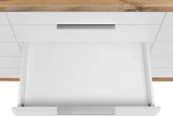KOCHSTATION Küchenzeile »KS-Luhe« 300 cm breit, wahlweise mit oder ohne E-Geräten, gefräste MDF-Fronten