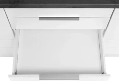 KOCHSTATION Küchenzeile »KS-Luhe« 390 cm breit, wahlweise mit oder ohne E-Geräten, gefräste MDF-Fronten