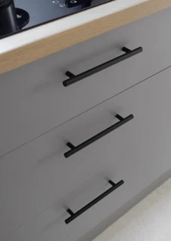 KOCHSTATION Küchenzeile »KS-Malfi« Breite 320cm, wahlweise mit E-Geräten, Arbeitsplatte 38mm Stärke