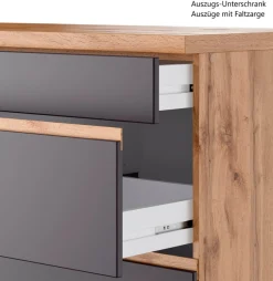 KOCHSTATION Küchenzeile »KS-Riesa« Stellbreite 240 cm, wahlweise mit oder ohne E-Geräte