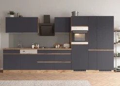KOCHSTATION Küchenzeile »KS-Riesa« Stellbreite 390 cm, ohne E-Geräte