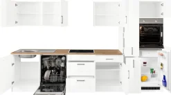 KOCHSTATION Küchenzeile »KS-Tinnum« ohne E-Geräte, Breite 330 cm