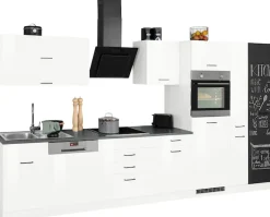 KOCHSTATION Küchenzeile »KS-Trier« ohne E-Geräte, Breite 380 cm