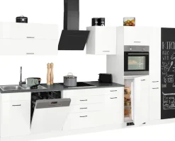 KOCHSTATION Küchenzeile »KS-Trier« ohne E-Geräte, Breite 380 cm