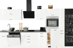 KOCHSTATION Küchenzeile »KS-Trier« ohne E-Geräte, Breite 380 cm