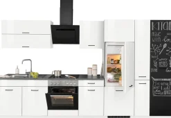 KOCHSTATION Küchenzeile »KS-Trier« ohne E-Geräte, Breite 350 cm