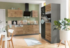 KOCHSTATION Küchenzeile »KS-Trier« ohne E-Geräte, Breite 360 cm
