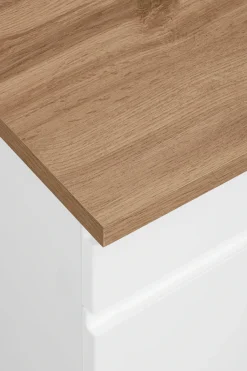 KOCHSTATION Küchenzeile »KS-Virginia,neu in verbesserter Ausführung« Arbeitsplatte 38 mm stark, Stauraum, Softclose,Breite 330 cm, Soft-Close, ohne E-Geräte