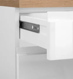 KOCHSTATION Küchenzeile »KS-Virginia,neu in verbesserter Ausführung« Arbeitsplatte 38 mm stark, Stauraum, Softclose,Breite 330 cm, Soft-Close, ohne E-Geräte