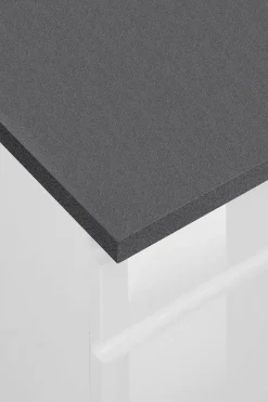KOCHSTATION Küchenzeile »KS-Virginia,neu in verbesserter Ausführung« Arbeitsplatte 38 mm stark, Stauraum, Softclose,Breite 300 cm, Soft-Close, wahlweise mit E-Geräten