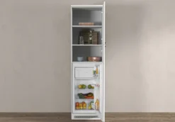 KOCHSTATION Kühlumbauschrank »Luna, Kühlschrank-Umbau, Einbauschrank für Kühlschrank, Made in Italy« B/T/H: 60×60×214,5 cm, für zwei Kühlschrankhöhen vorbereitet
